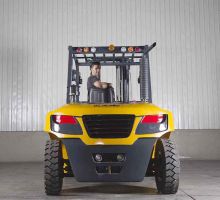 XCMG official 5ton fork lift truck FD50T China new mobile fork lift with attachments price